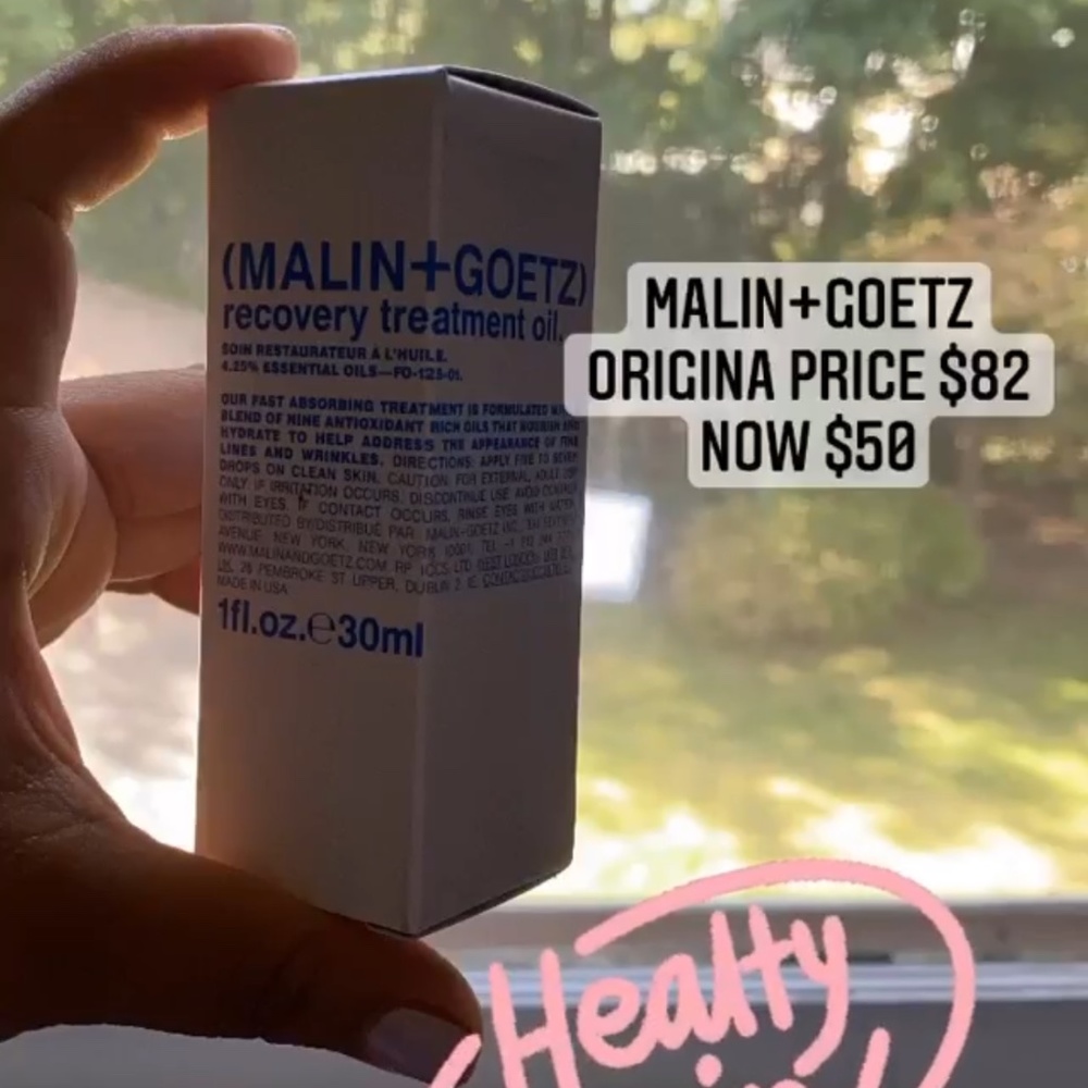 MALIN+GOETS recovery treatment oil